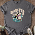Printify T-Shirt Charcoal / S Shark Eat Ball 2 T-Shirt