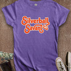 Printify T-Shirt S / Heather Purple Silverball Savant Women's T-Shirt