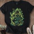 Printify T-Shirt Black / S Skeletal Multiball T-Shirt
