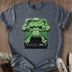 Printify T-Shirt Dark Heather / S Special w/Lit T-Shirt