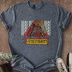 Printify T-Shirt Dark Heather / M Stand Up & Fight T-Shirt