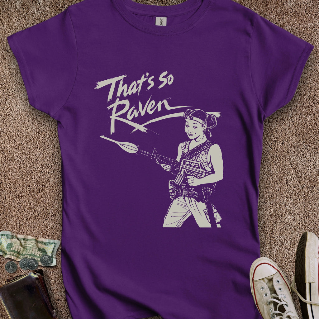 Printify T-Shirt S / Purple That's So Raven Women's T-Shirt