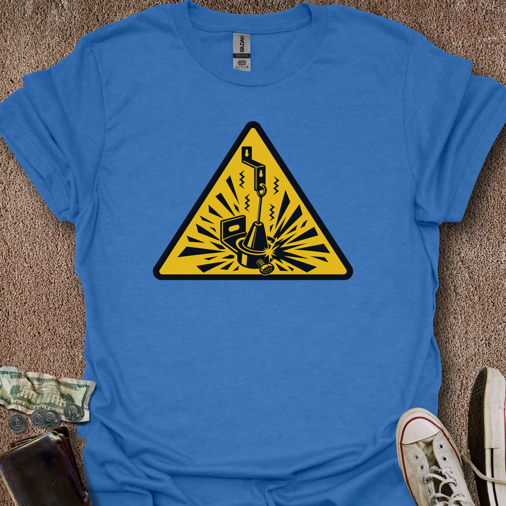 Printify T-Shirt Heather Royal / S Tilt Explosion T-Shirt