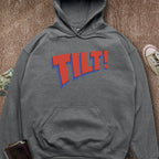 Printify Hoodie Dark Heather / S Tilt! Hoodie