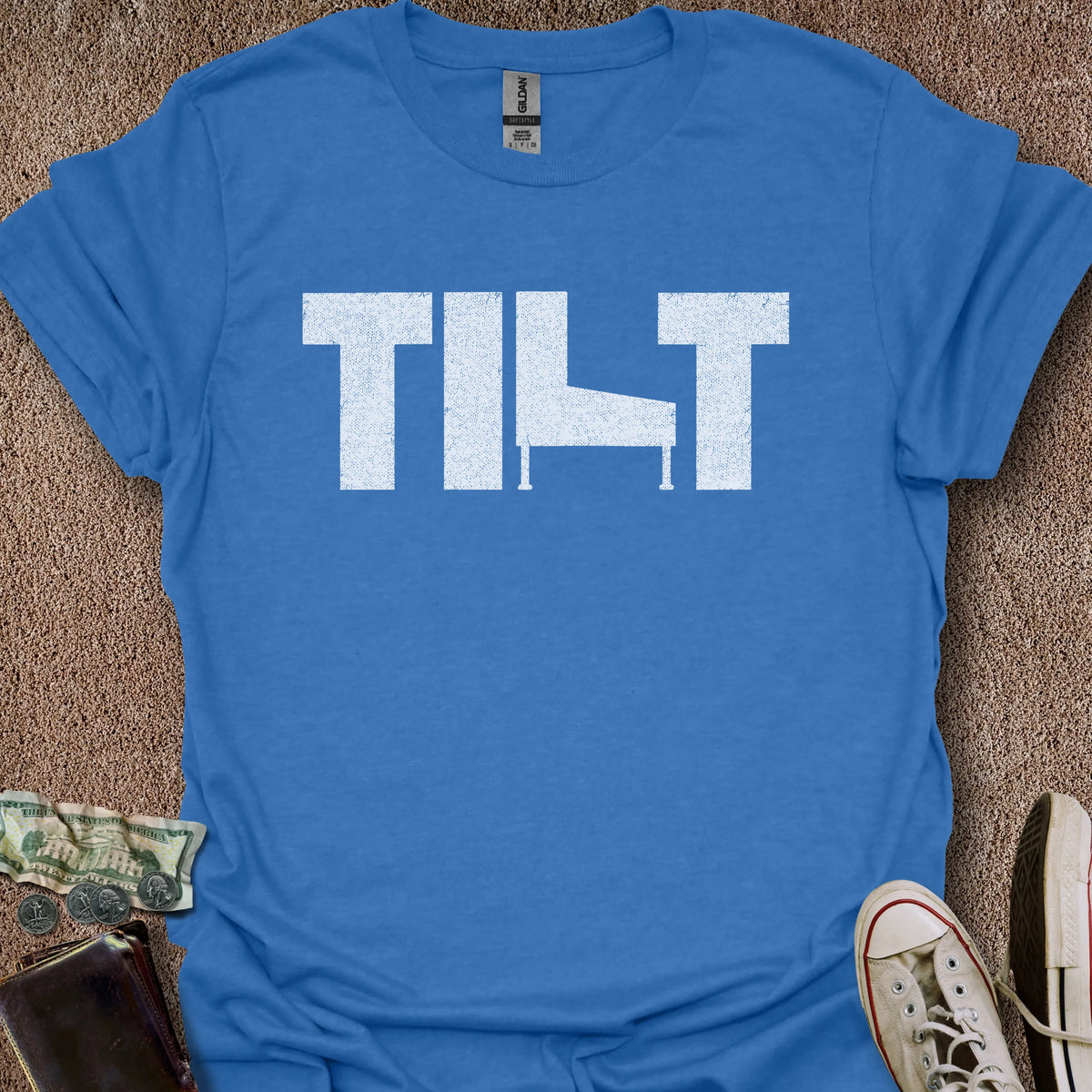 Printify T-Shirt Heather Royal / S Tilt T-Shirt