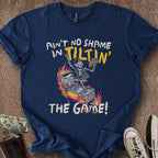 Printify T-Shirt Navy / S Tilting Shame T-Shirt