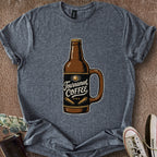 Printify T-Shirt Dark Heather / S Tournament Coffee T-Shirt