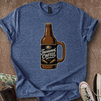 Printify T-Shirt Heather Navy / S Tournament Coffee T-Shirt