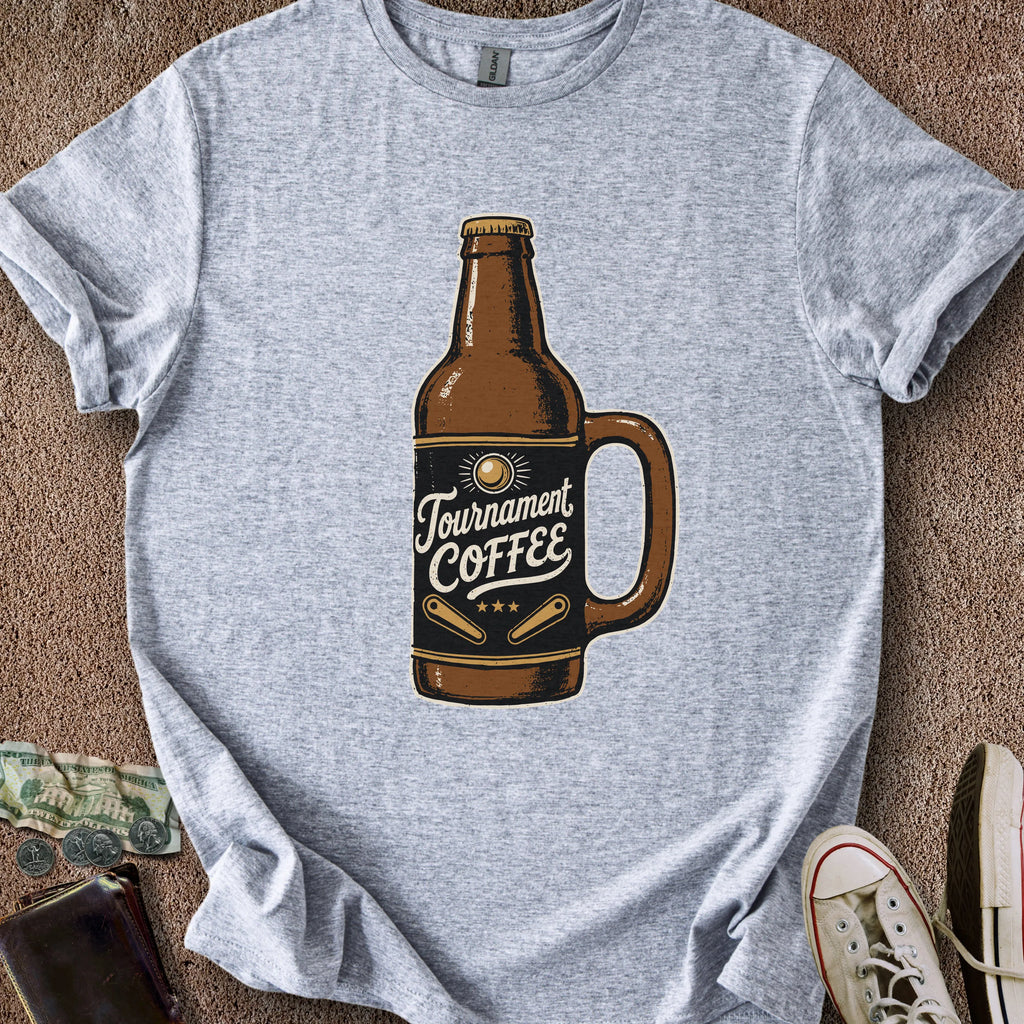 Printify T-Shirt Sport Grey / S Tournament Coffee T-Shirt
