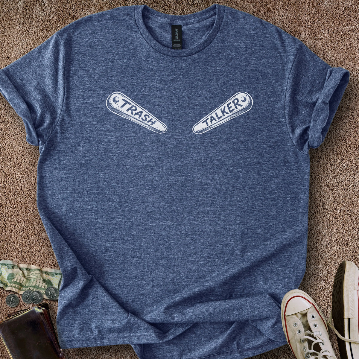 Printify T-Shirt Heather Navy / S Trash Talker T-Shirt
