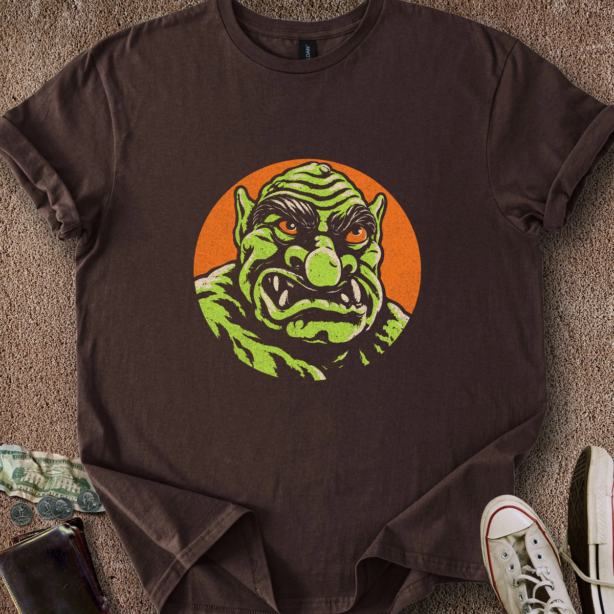 Printify T-Shirt Dark Chocolate / S Trolling T-Shirt