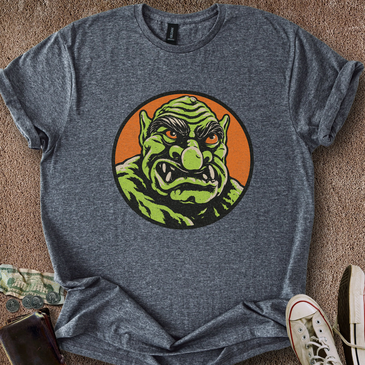 Printify T-Shirt Dark Heather / S Trolling T-Shirt