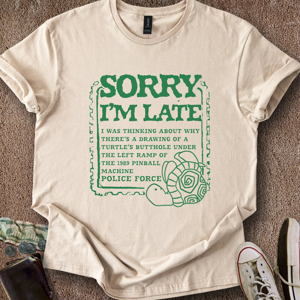 Printify T-Shirt Sand / M Turtle Butthole T-Shirt