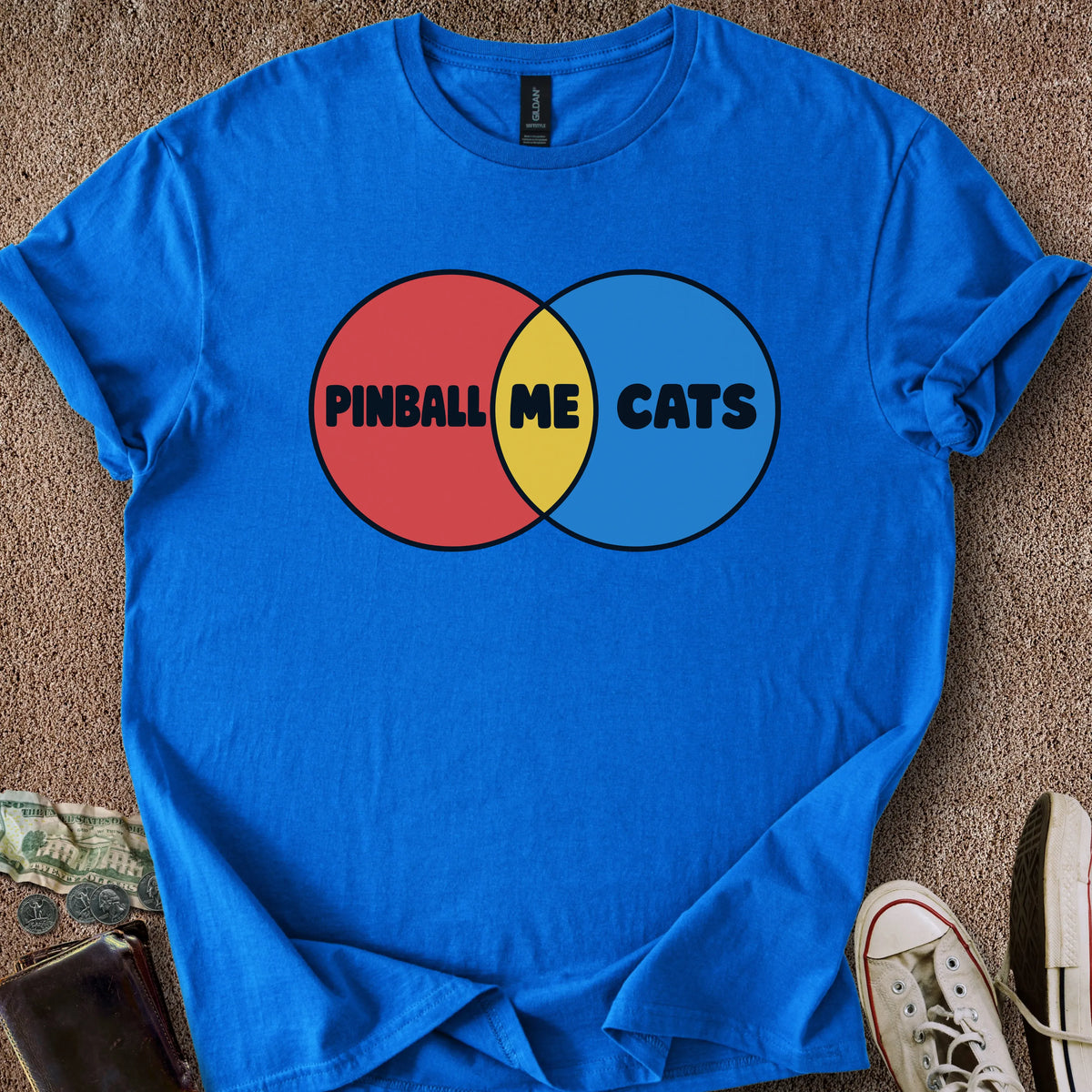 Printify T-Shirt Royal / S Venn Diagram T-Shirt