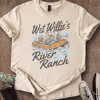 Printify T-Shirt Sand / M Wet Willie's T-Shirt
