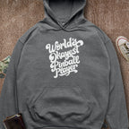 Printify Hoodie Dark Heather / S Worlds Okayest Pinball Hoodie