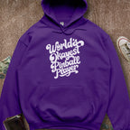Printify Hoodie Purple / S Worlds Okayest Pinball Hoodie