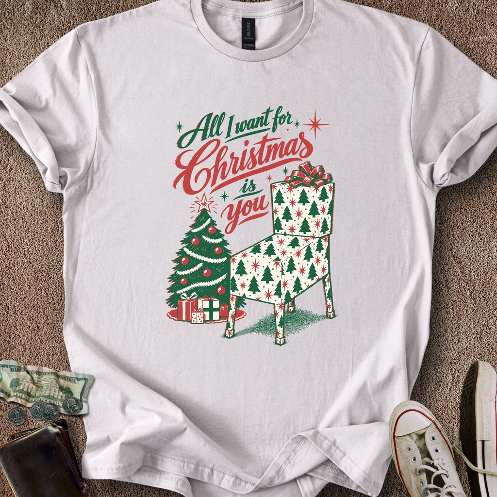Printify T-Shirt Ice Grey / S X-Mas Want T-Shirt
