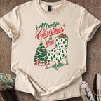 Printify T-Shirt Sand / S X-Mas Want T-Shirt