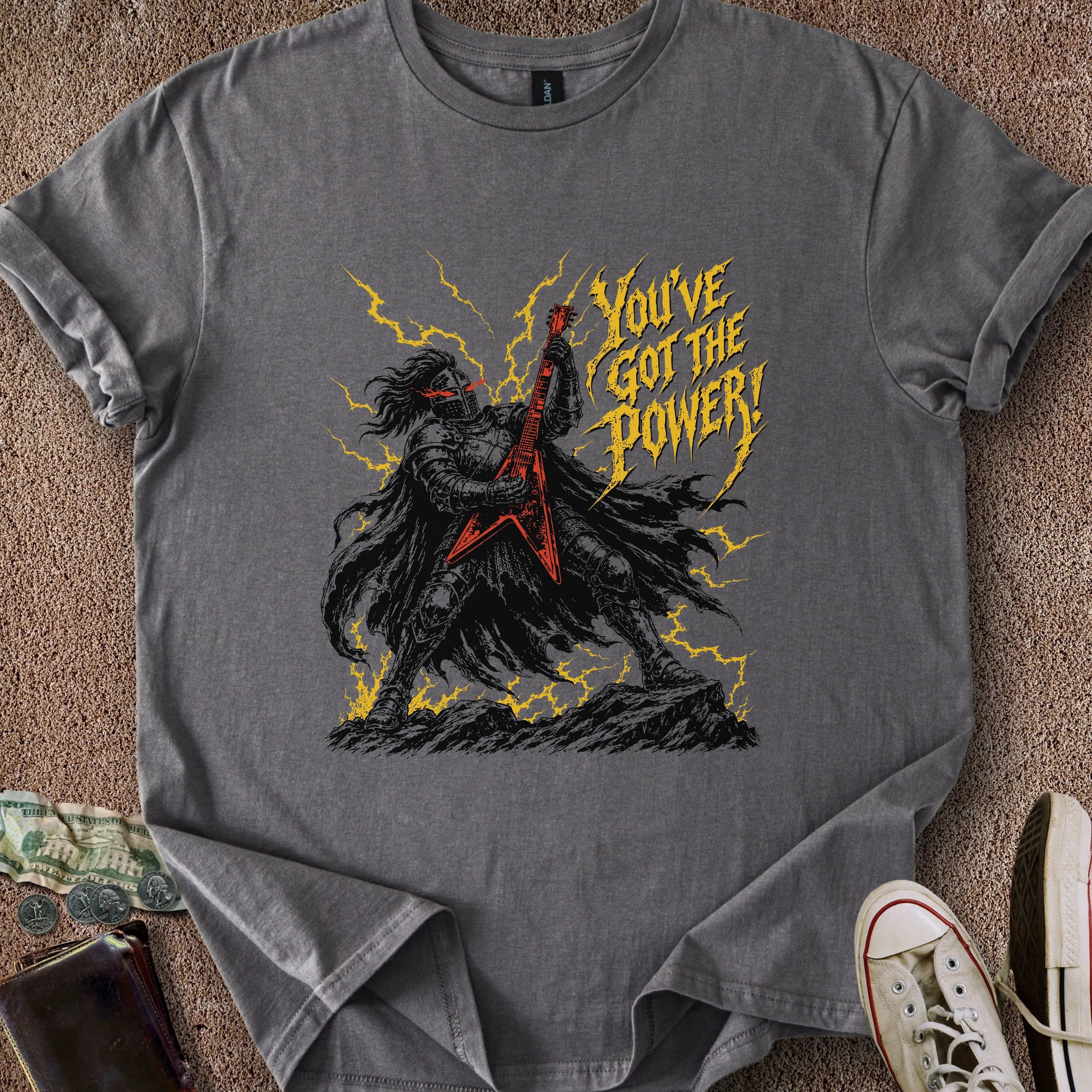Printify T-Shirt Charcoal / S You've Got The Power T-Shirt