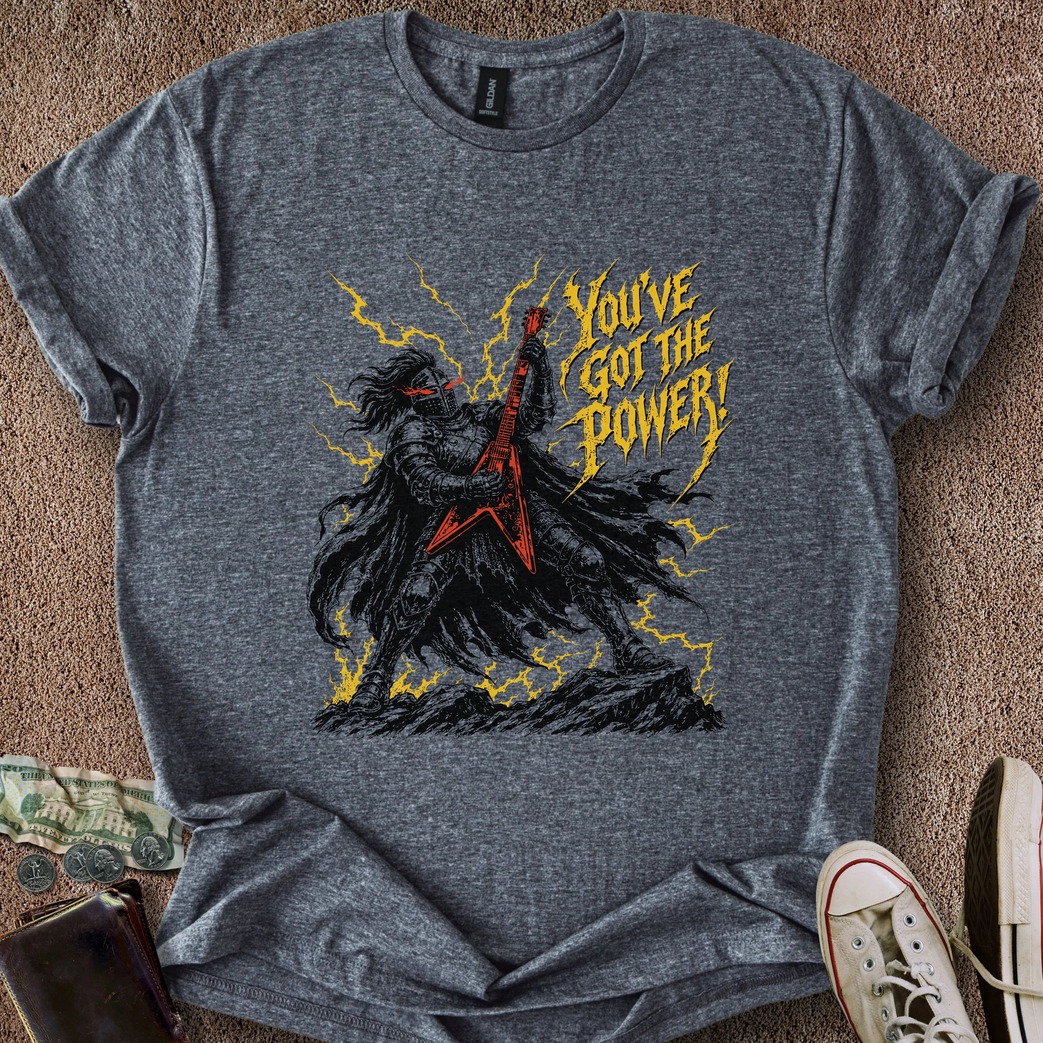 Printify T-Shirt Dark Heather / S You've Got The Power T-Shirt