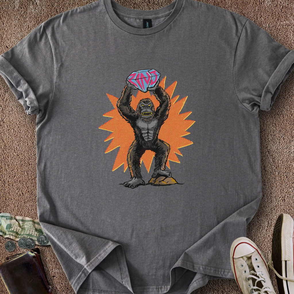 Printify T-Shirt Charcoal / S Zinj T-Shirt