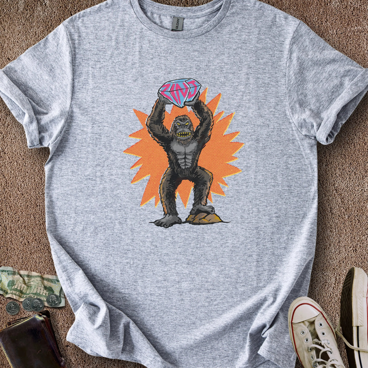 Printify T-Shirt Sport Grey / S Zinj T-Shirt